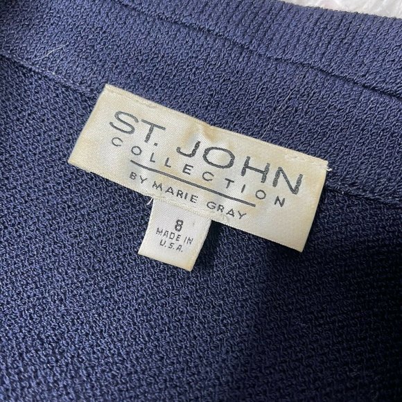 St. John Blazer 8 Patriotic Nautical dog show blue - Picture 9 of 9